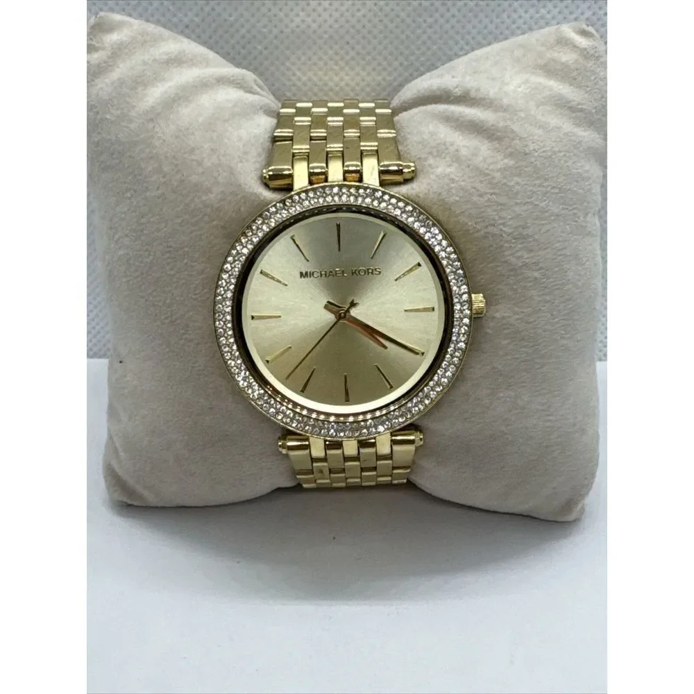 Michael Kors Darci MK3191 Women's Gold Stainless Steel Analog Dial Watch JNA280